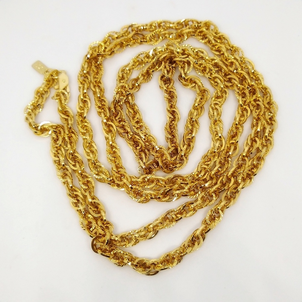 Lady Remington long 48" chain necklace